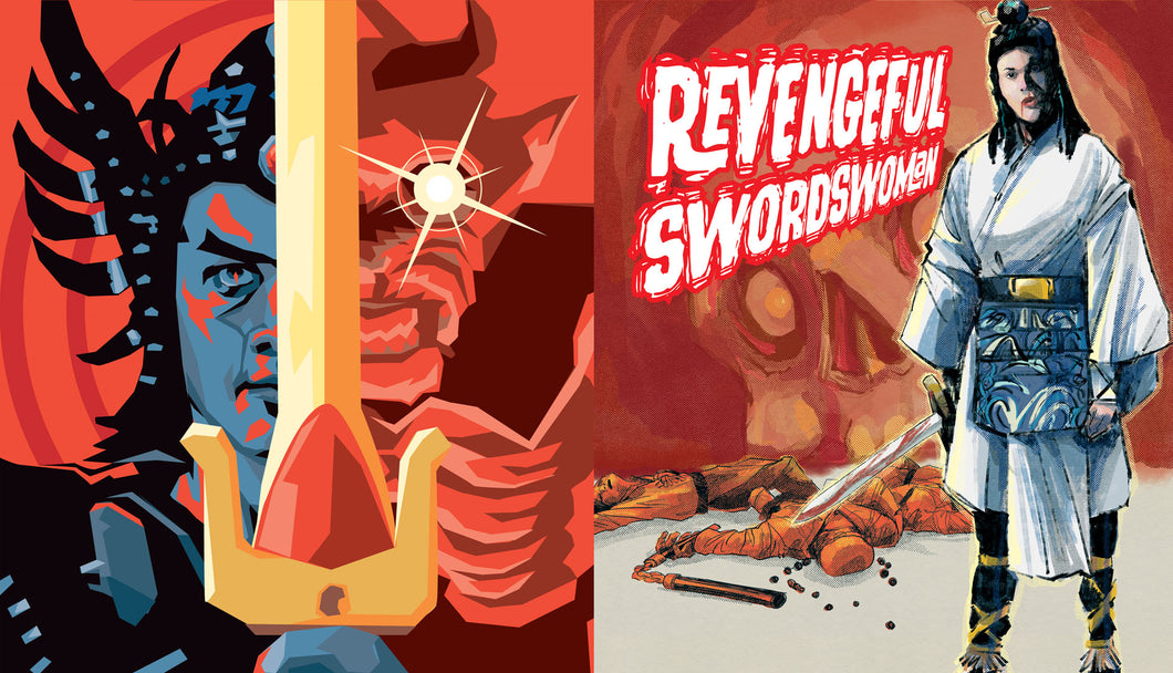 BLU-RAY DOUBLE PACK: Thrilling Sword + Revengeful Swordswoman