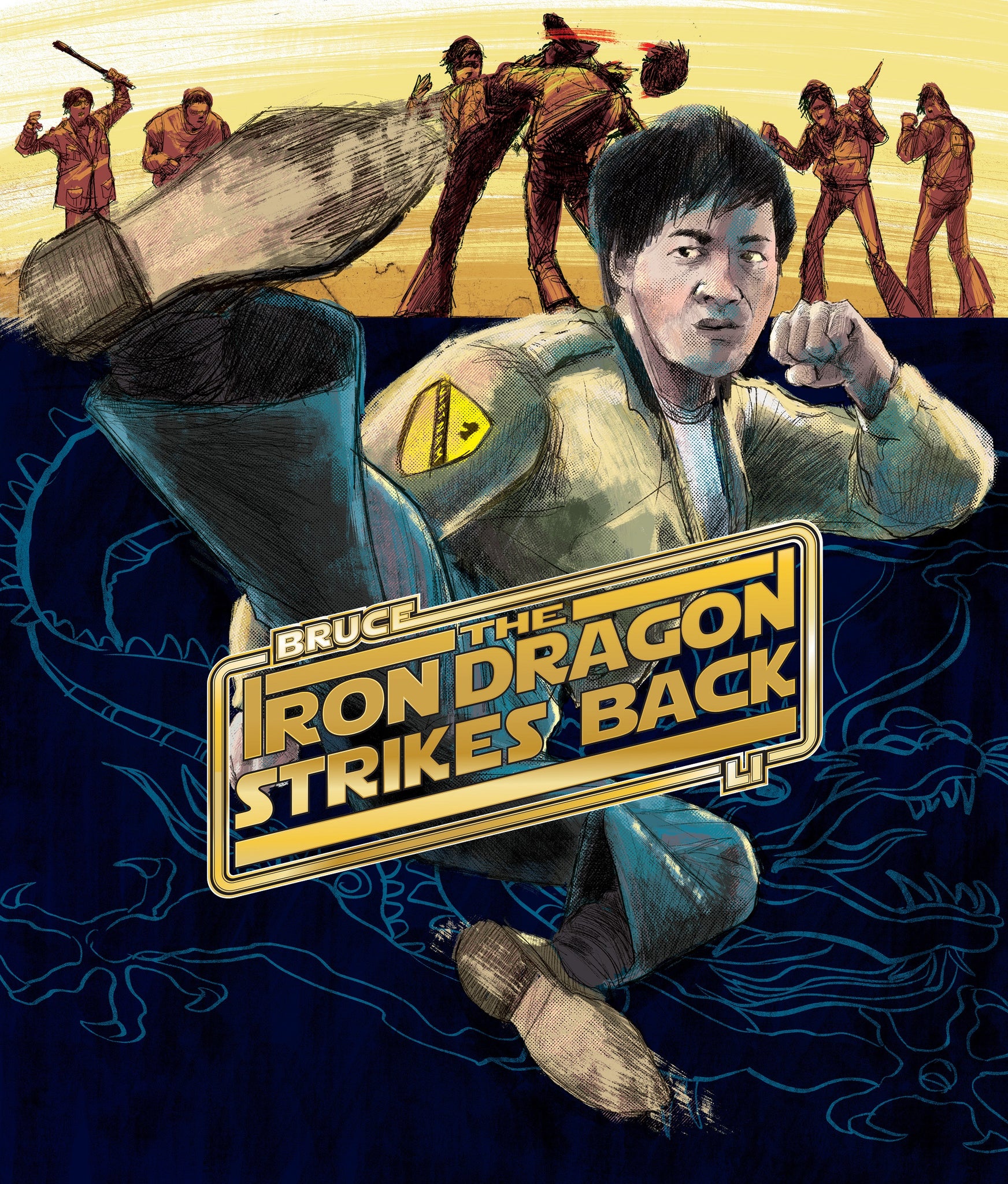 BluRay The Iron Dragon Strikes Back Gold Ninja Video